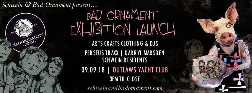 schwein badornament outlaws yacht club